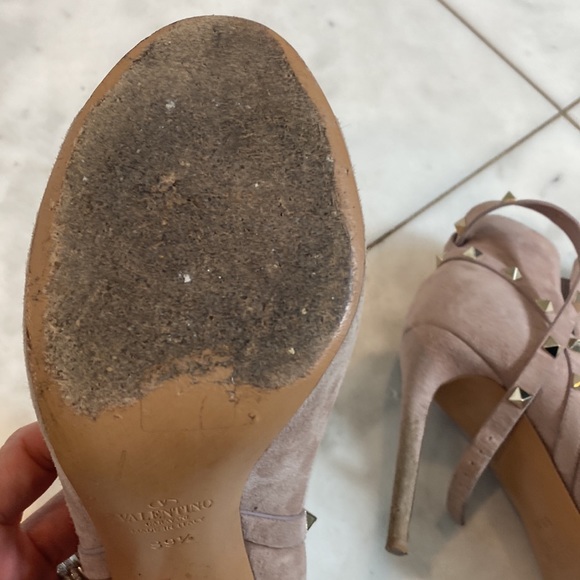 Valentino suede booties size 39.5 - Picture 2 of 3